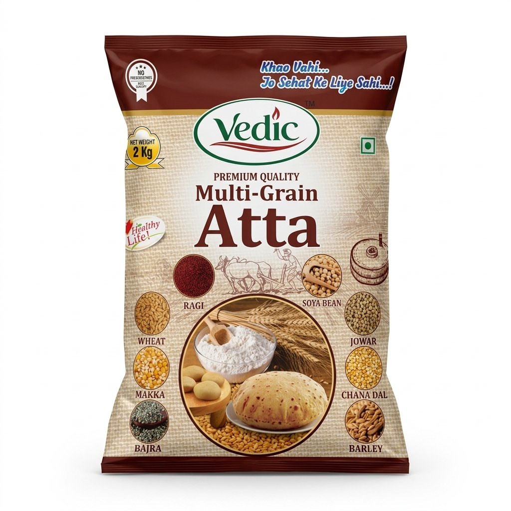Multi-Grain Flour - मल्टीग्रेन आटा
